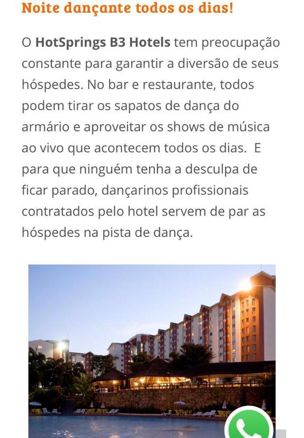 Hot Springs Hotel Caldas Novas-Flat Vip Luaran gambar